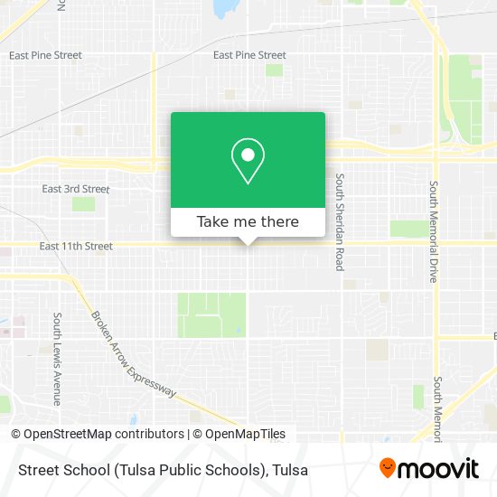 Street School (Tulsa Public Schools) map