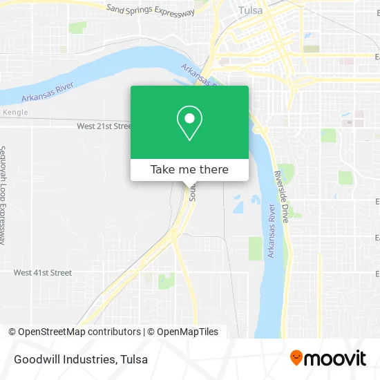 Goodwill Industries map