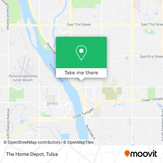 The Home Depot map