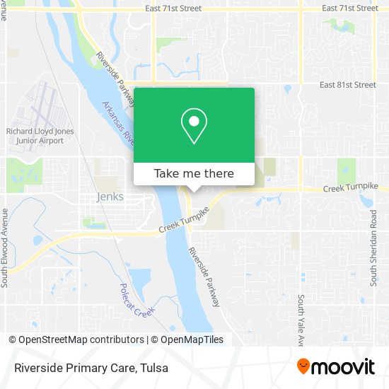 Riverside Primary Care map