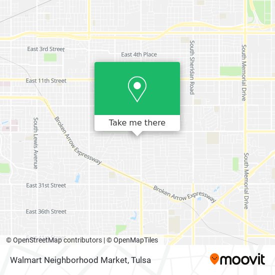 Walmart Neighborhood Market map