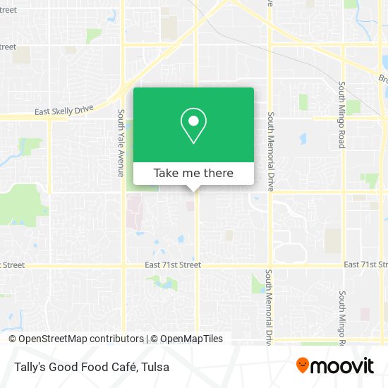 Tally's Good Food Café map