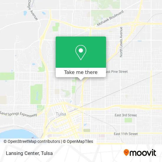 Lansing Center map