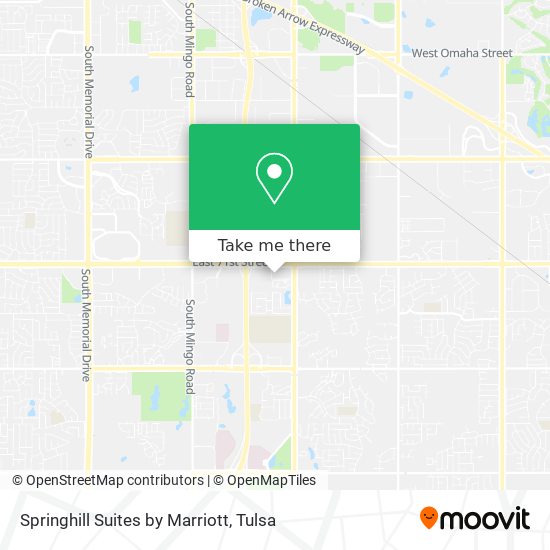 Springhill Suites by Marriott map