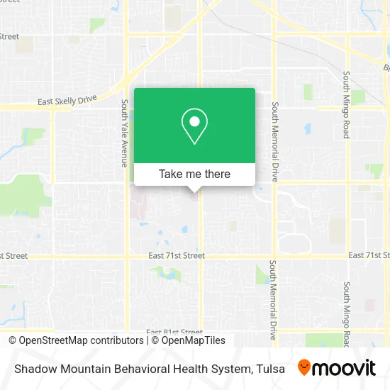 Shadow Mountain Behavioral Health System map