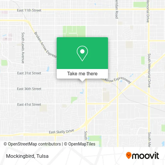 Mockingbird map