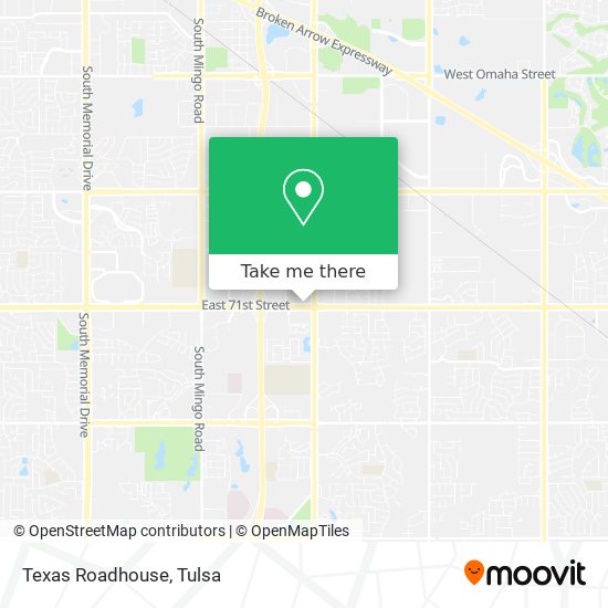 Texas Roadhouse map