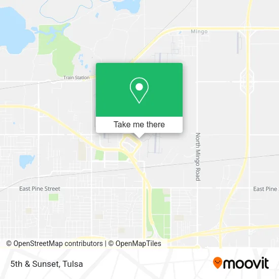 5th & Sunset map