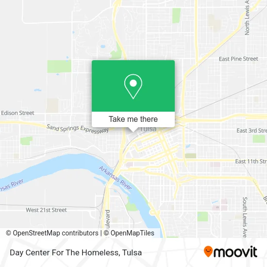 Day Center For The Homeless map