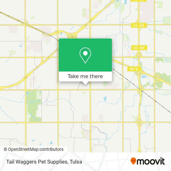 Tail Waggers Pet Supplies map