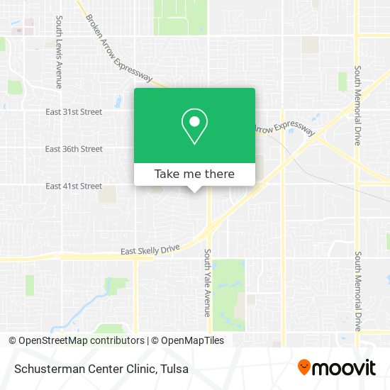 Mapa de Schusterman Center Clinic