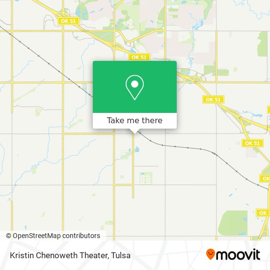 Mapa de Kristin Chenoweth Theater