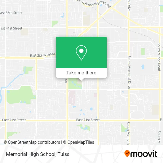 Memorial High School map