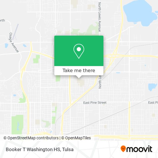 Mapa de Booker T Washington HS