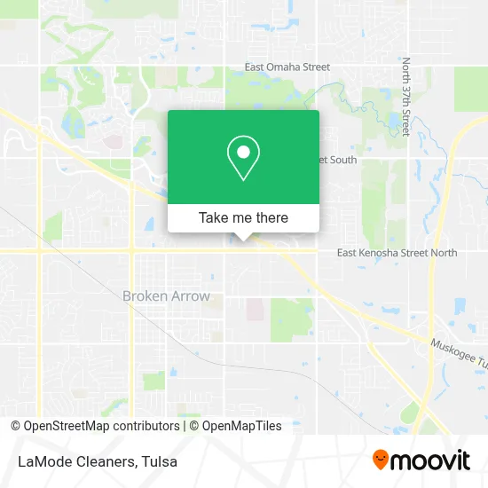 LaMode Cleaners map