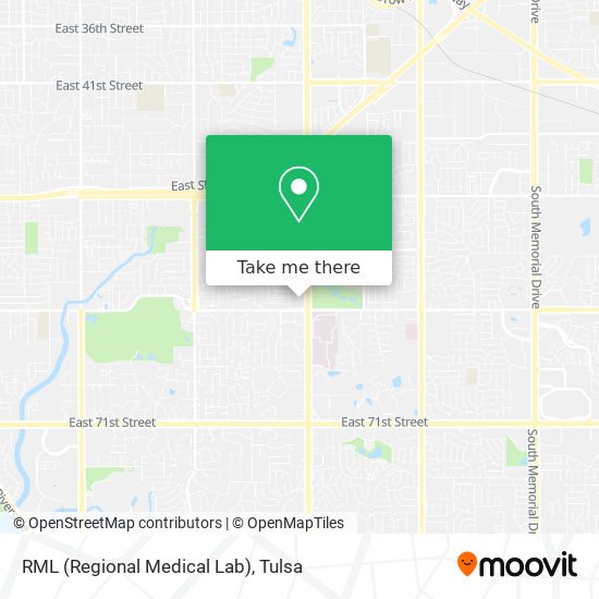 RML (Regional Medical Lab) map