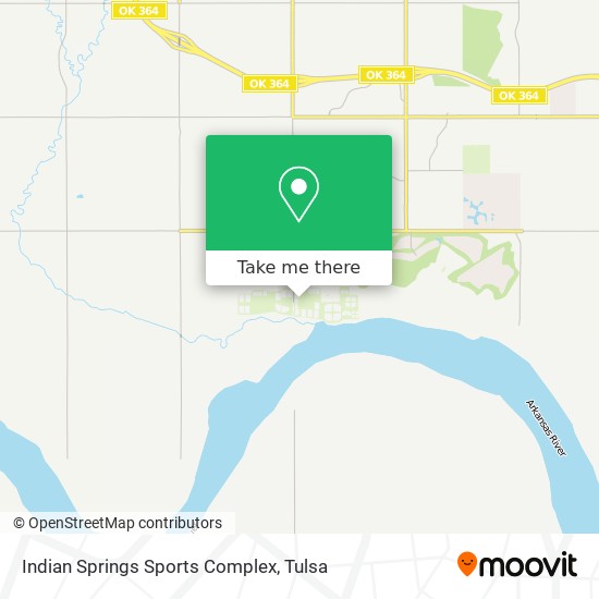 Indian Springs Sports Complex map