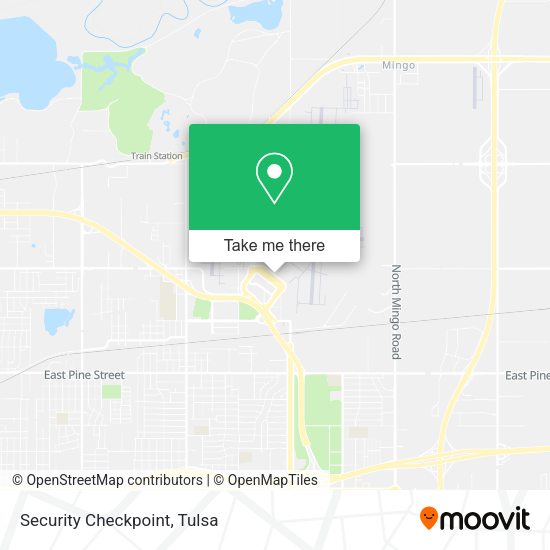 Security Checkpoint map
