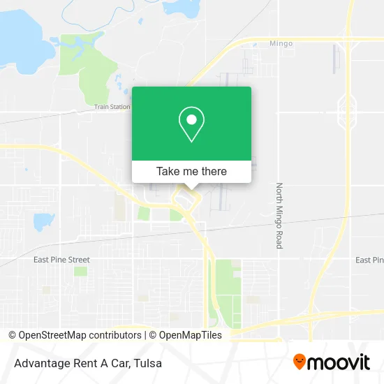 Advantage Rent A Car map