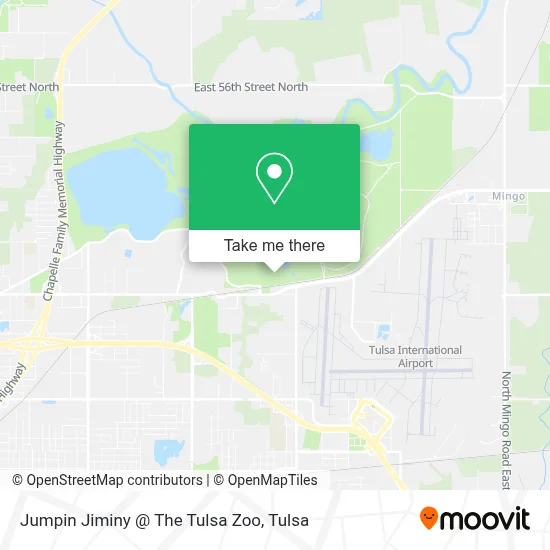 Jumpin Jiminy @ The Tulsa Zoo map