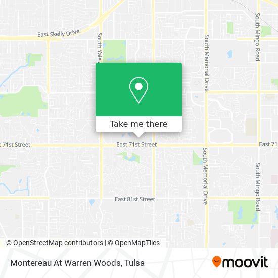 Mapa de Montereau At Warren Woods