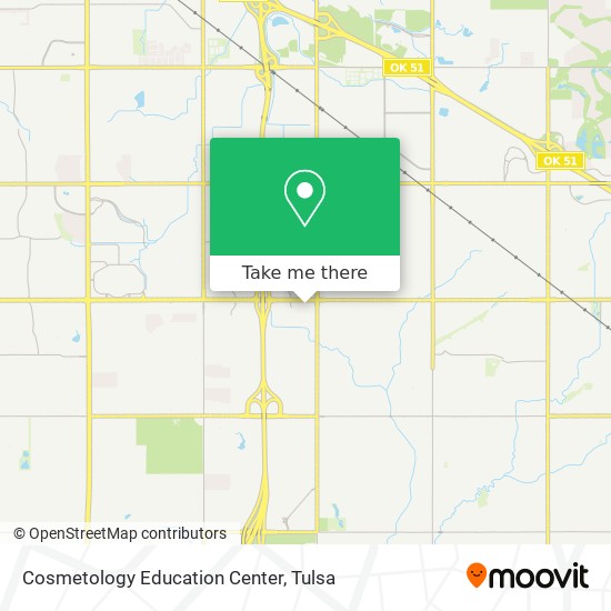 Mapa de Cosmetology Education Center