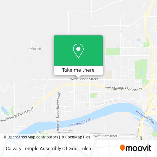 Calvary Temple Assembly Of God map