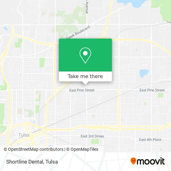 Mapa de Shortline Dental