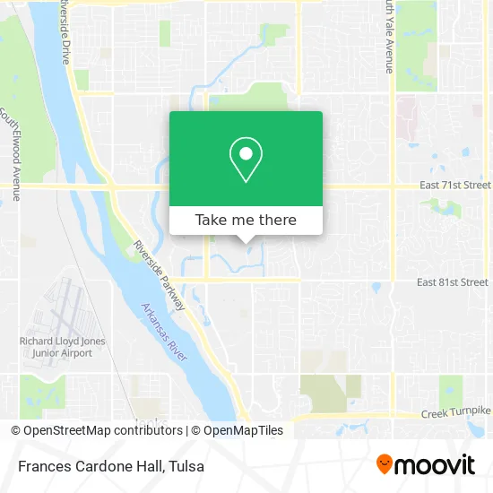 Frances Cardone Hall map