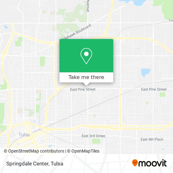 Springdale Center map