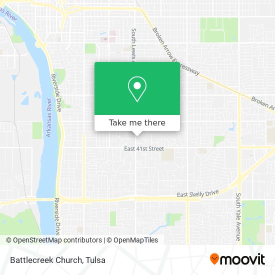 Mapa de Battlecreek Church