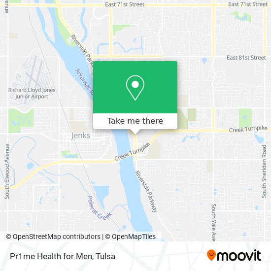 Pr1me Health for Men map