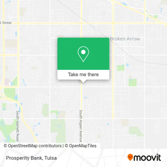 Prosperity Bank map