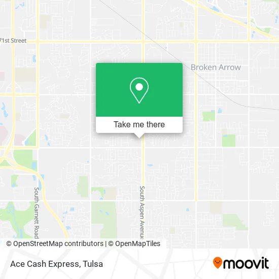 Ace Cash Express map