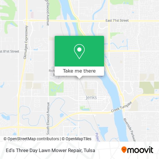 Mapa de Ed's Three Day Lawn Mower Repair