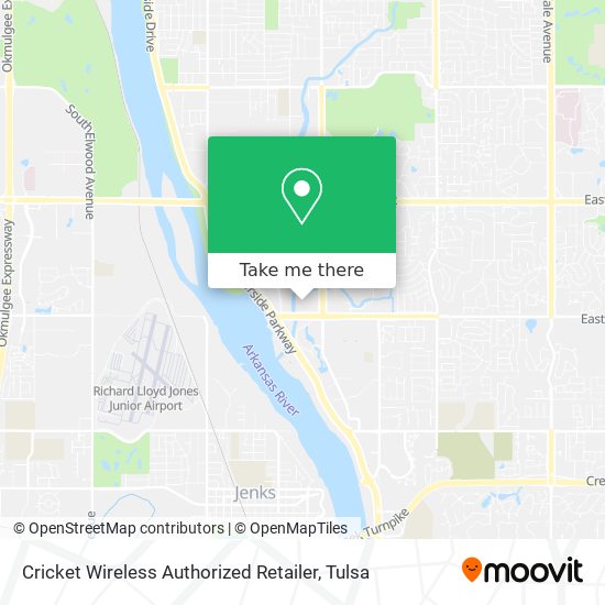 Mapa de Cricket Wireless Authorized Retailer