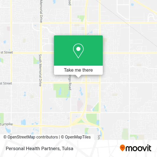 Personal Health Partners map