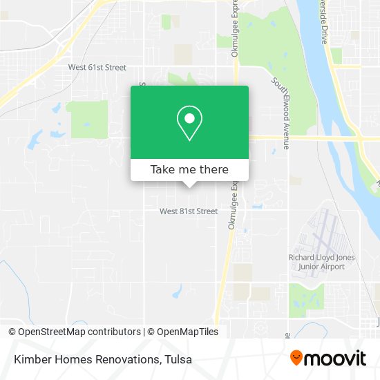 Kimber Homes Renovations map