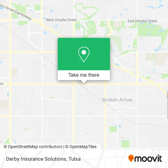 Derby Insurance Solutions map