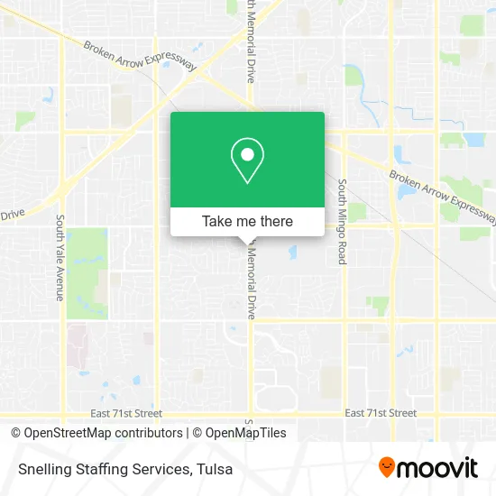 Snelling Staffing Services map