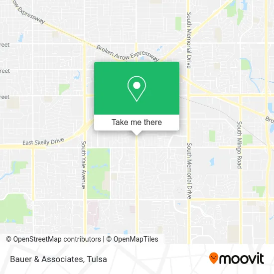 Bauer & Associates map