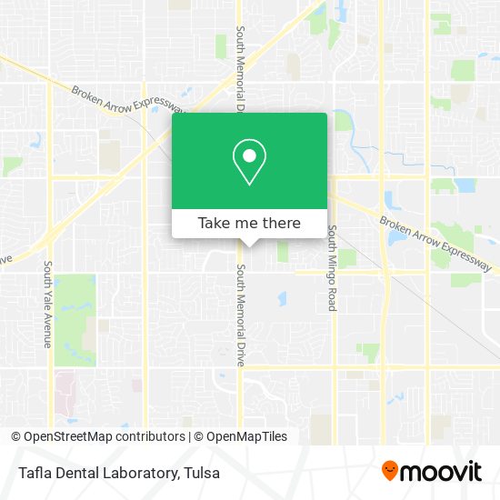 Tafla Dental Laboratory map