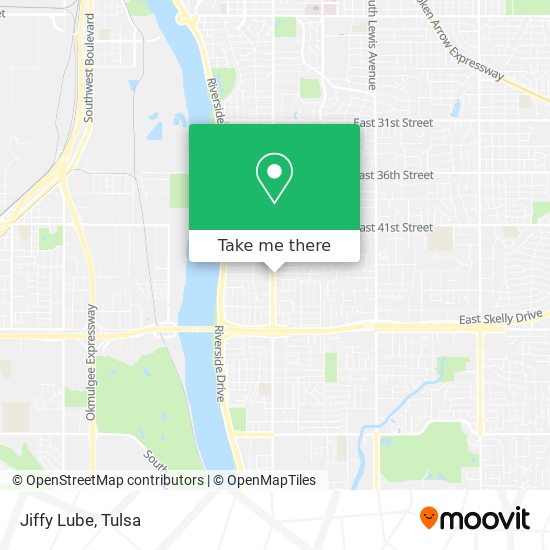 Mapa de Jiffy Lube