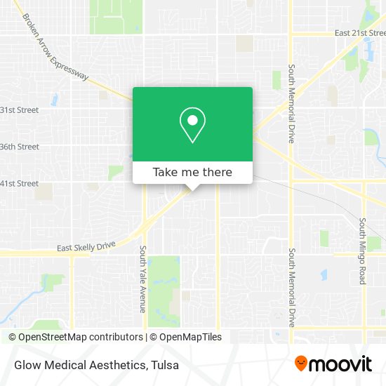 Mapa de Glow Medical Aesthetics