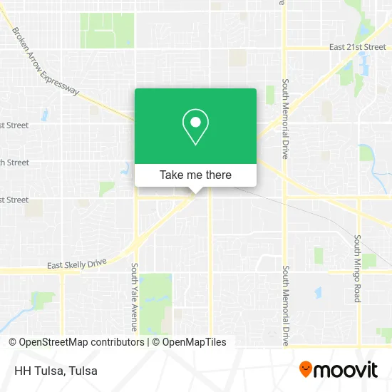 HH Tulsa map