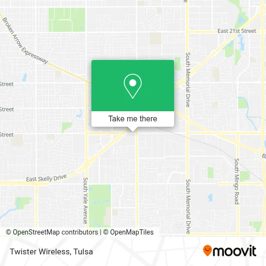 Twister Wireless map