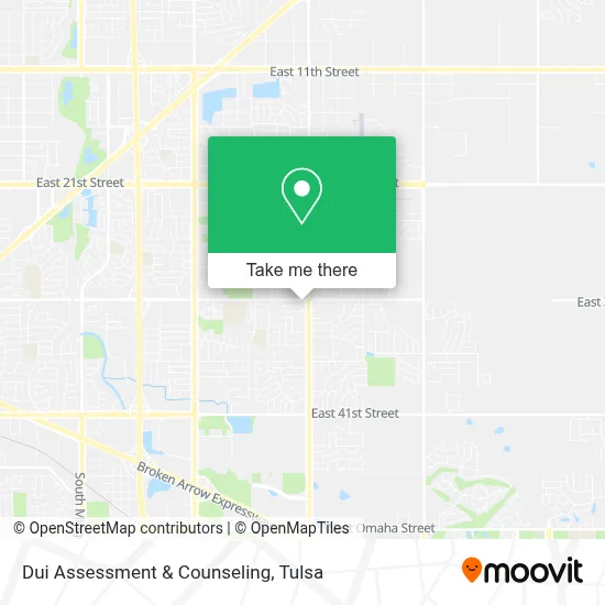 Dui Assessment & Counseling map