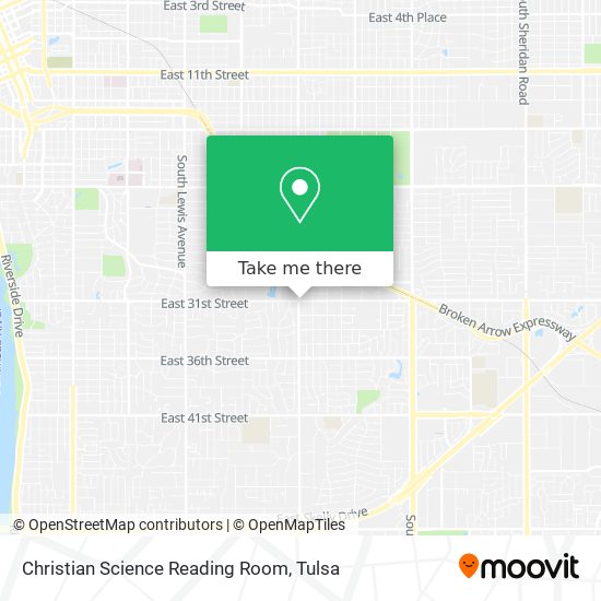 Christian Science Reading Room map