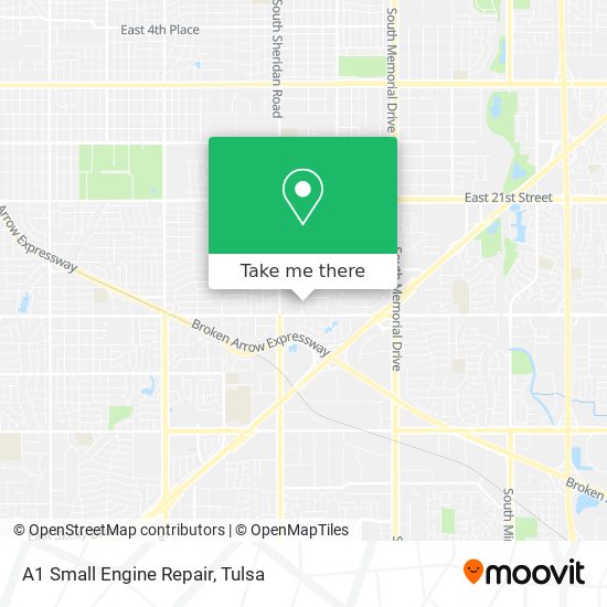 Mapa de A1 Small Engine Repair