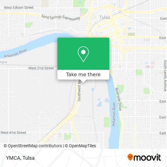 YMCA map